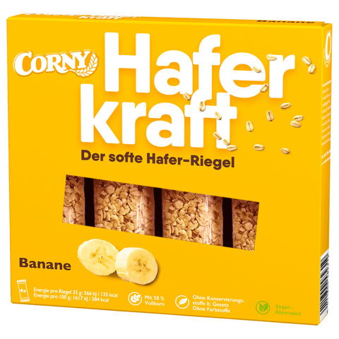 12x Corny 4er-Haferkraft Banane 140g