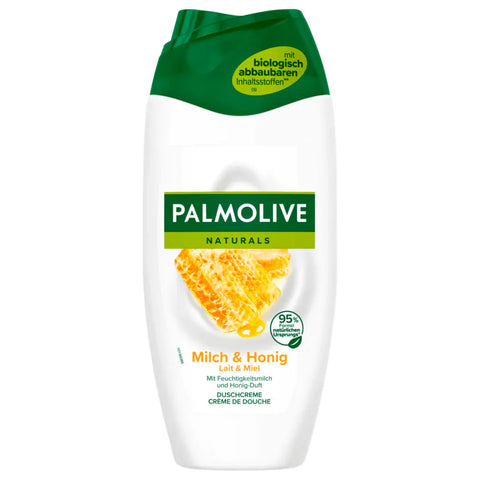 6x Palmolive Duschgel Naturals Milch & Honig 250ml