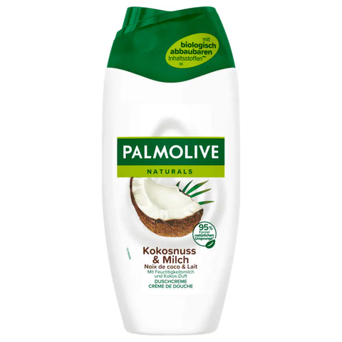 6x Palmolive Duschgel Naturals Kokosnuss & Milch 250ml