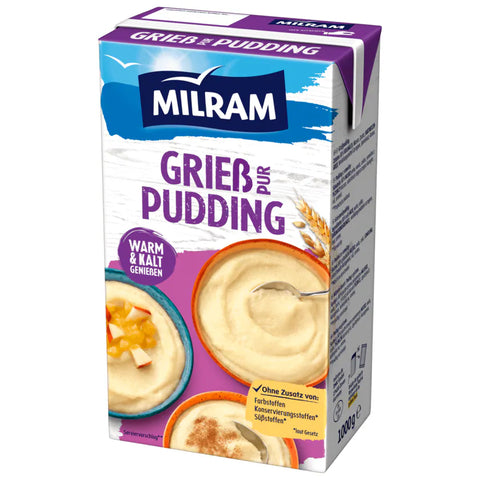 12x Milram Grieß-Pudding 1kg