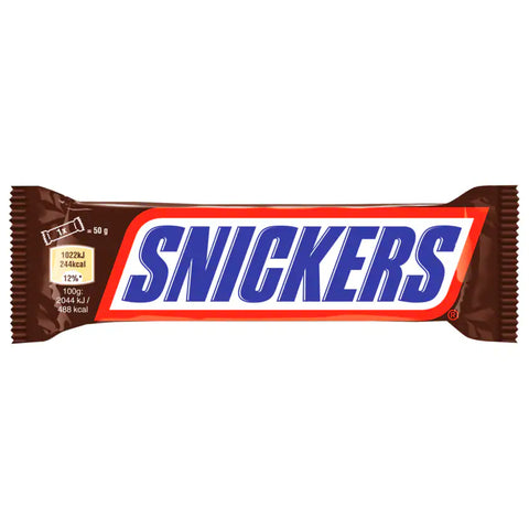 32x Snickers Einzelriegel 50g