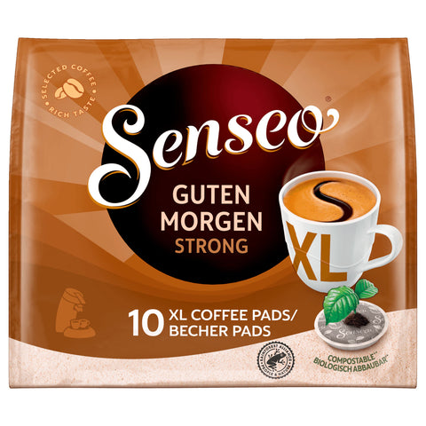 5x Senseo XL-Pad Guten Morgen strong 10er/125g