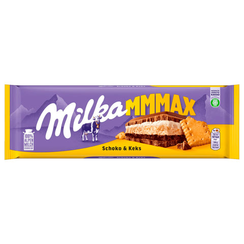 12x Milka Schokolade Schoko & Keks 300g