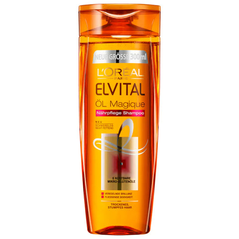 6x L'Oréal Paris Elvital Shampoo Öl Magique 300ml