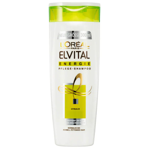 6x L'Oréal Paris Elvital Shampoo Citrus 300ml