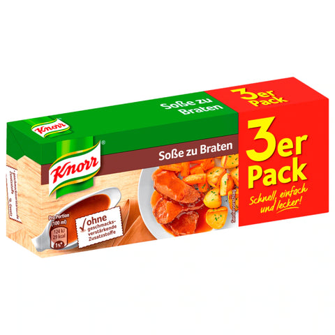 30x Knorr Braten Soße 3x250ml