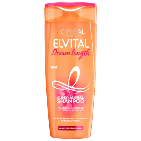 6x L'Oréal Paris Elvital Shampoo Dream Length 300ml