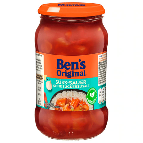 6x Ben's Original Sauce süß- sauer ohne Zuckerzusatz 395g