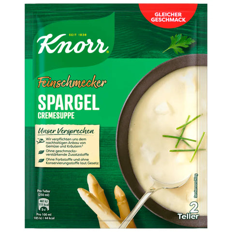 20x Knorr Feinschmecker Spargel Cremesuppe 500ml