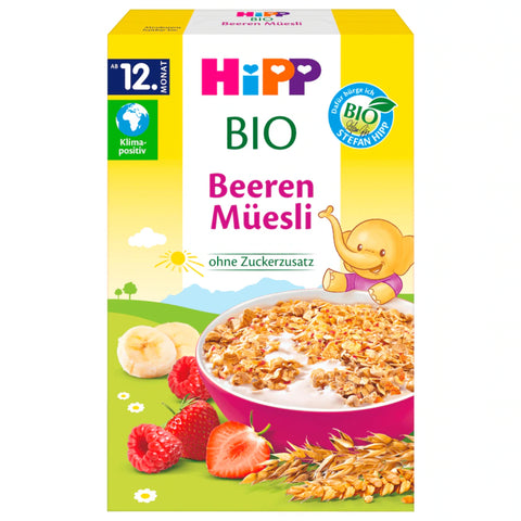 6x Hipp Kinder Bio Beeren Müsli 200g