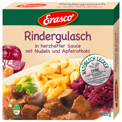 7x Erasco Rindergulasch 480g