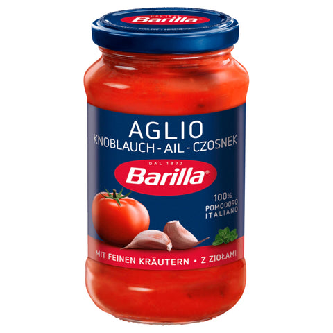 6x Barilla Pastasauce Aglio 400g