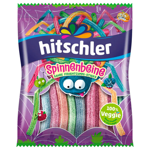 20x Hitschies Fruchtgummi Spinnenbeine sauer vegan 125g