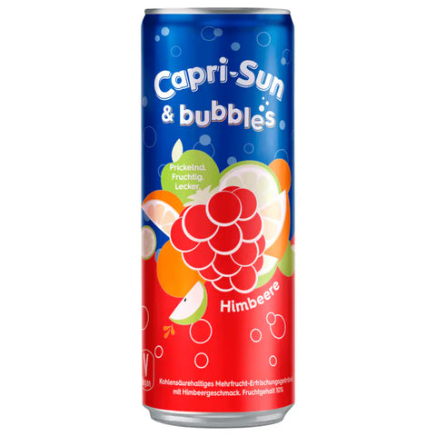 12x Capri-Sun & bubbles Himbeere 0,33l