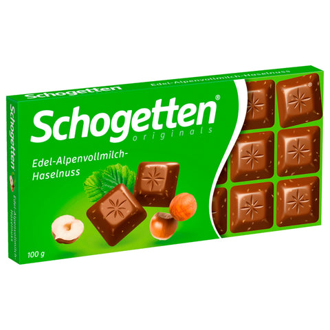 15x Schogetten Vollmilch-Nuss 100g