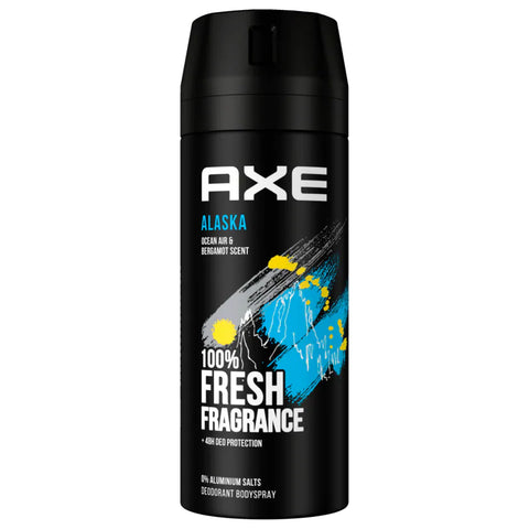 6x Axe Deospray Alaska 150ml