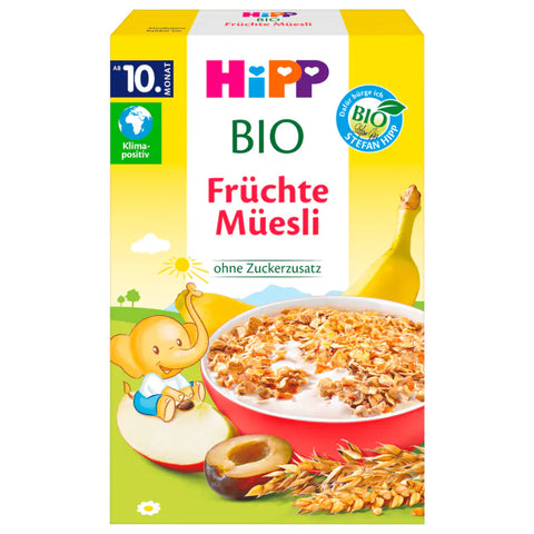 6x Bio Hipp Kinder Bio Früchte-Müsli 200g