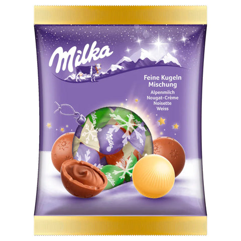 18x Milka Feine Kugelmischung 133g