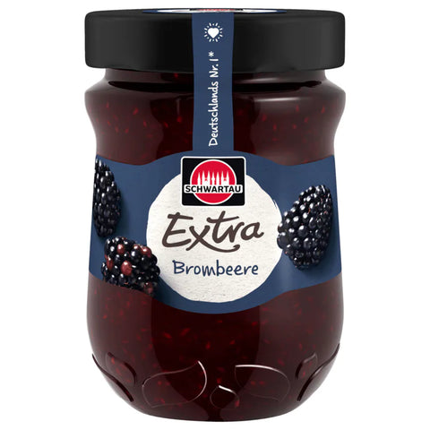 8x Schwartau Extra Brombeere Konfitüre 340g