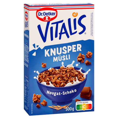 7x Oetk Vit.Knusper-Müsli Nuss-Nougat 500g