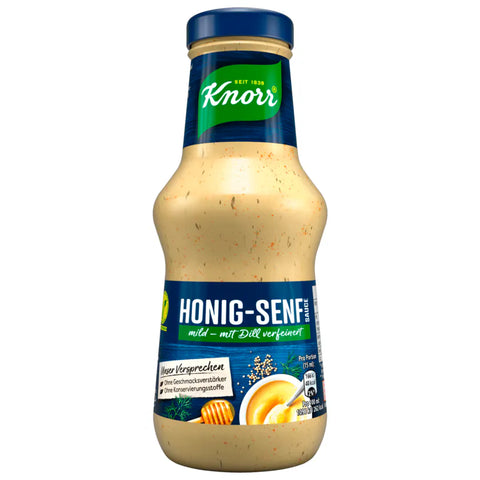 6x Knorr Honig-Senf-Sauce 250ml