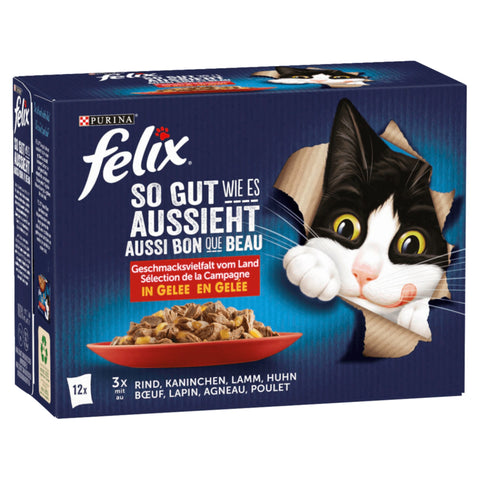 6x Felix MP Aussieht Vielfalt vom Land 12x85g