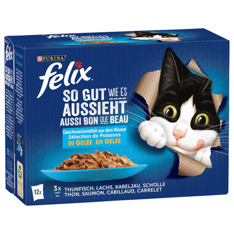 6x Felix MP Aussieht Vielfalt aus dem Wasser 12x85g