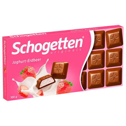 15x Schogetten Joghurt-Erdbeer 100g