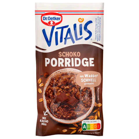 10x Oetk Vit.Porridge Schokolade 60g