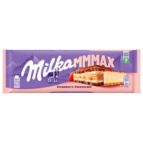 12x Milka Schokolade Strawberry Cheesecake 300g