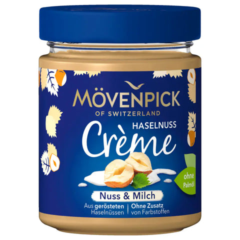 6x Mövenpick Haselnuss Creme Nuss & Milch 300g