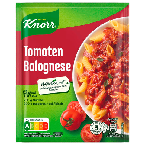 23x Knorr Fix Tomaten Bolognese 46g