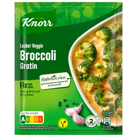 23x Knorr Fix Broccoli-Gratin 54g