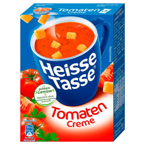 12x Erasco Heisse Tasse Tomatencreme 3x150ml