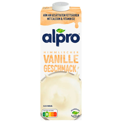 8x Alpro Sojadrink Vanille 1l