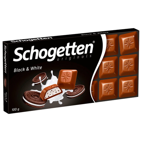 15x Schogetten originals Black & White 100g