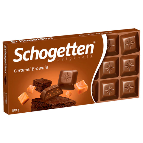 15x Schogetten Caramel Brownie 100g