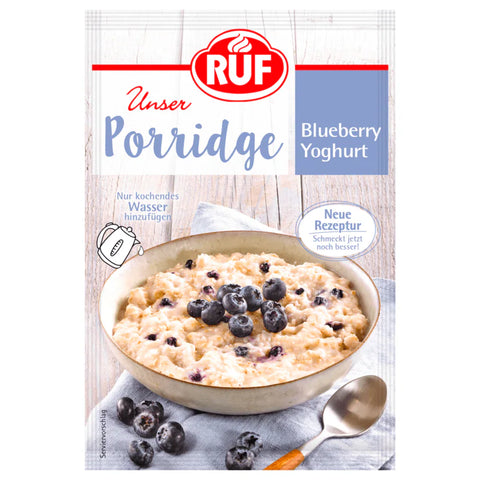 13x RUF Porridge Blueberry Joghurt 65g