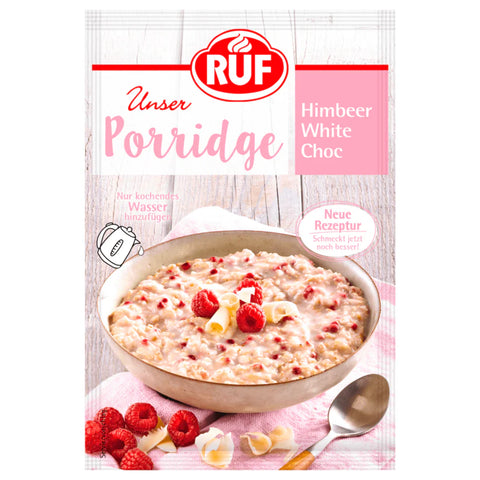 13x RUF Porridge Himb.White Chocolate 65g