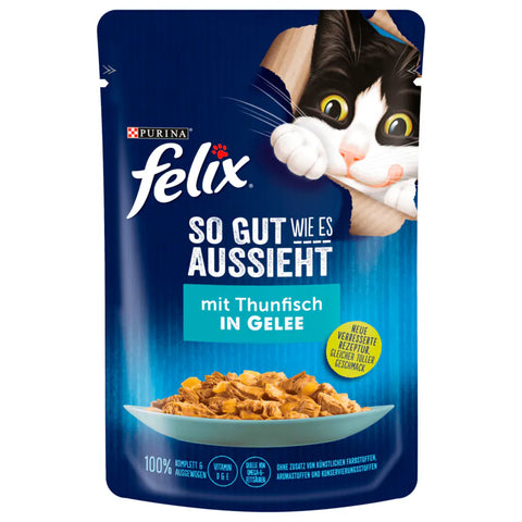 24x Felix PB mit Thunfisch in Gelee 85g