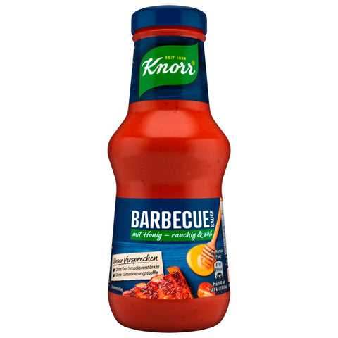 6x Knorr Barbecue Sauce mit Honig 250ml