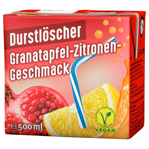 12x Durstlöscher Granatapfel-Zitronen-Geschmack 0,5l