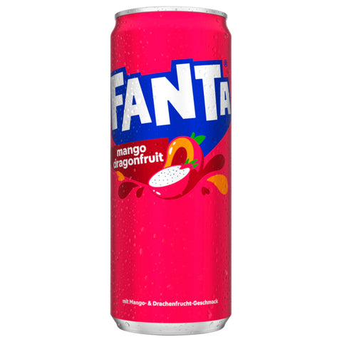 24x Fanta Mango & Dragonfuit 0,33l