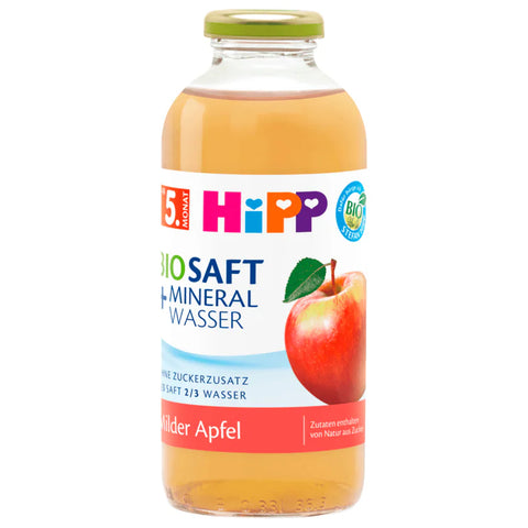 6x Hipp Bio Milder Apfel 0,5l