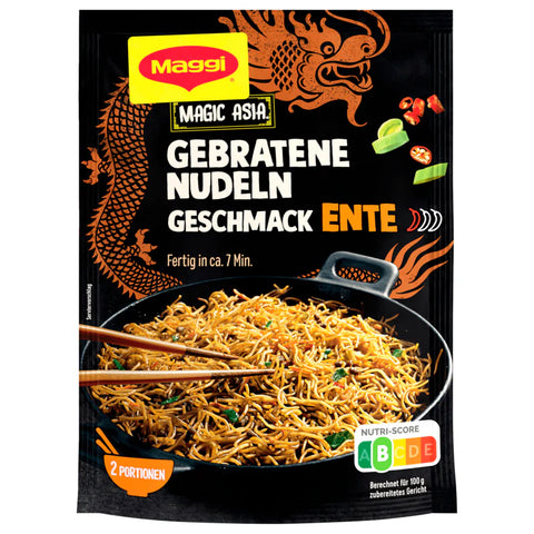 11x Maggi Magic Asia Gebratene Nudeln Ente 119g