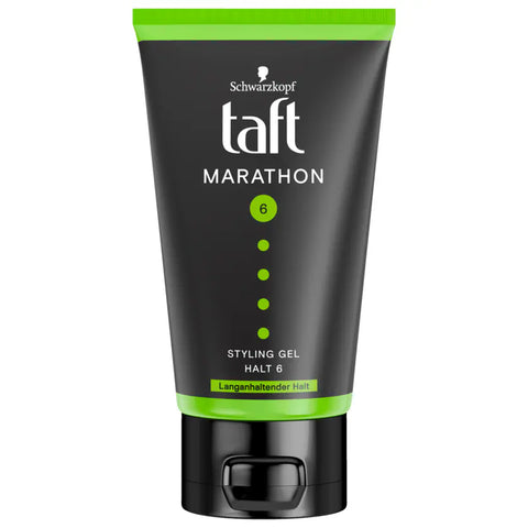 6x Schwarzkopf Taft Styling Gel Marathon Halt 6 150ml