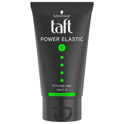 6x Schwarzkopf Taft Styling Gel Power Elastic Halt 5 150ml