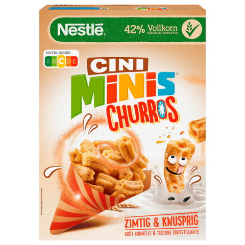 6x Nestl. Cini-Minis Churros Cerealien 360g