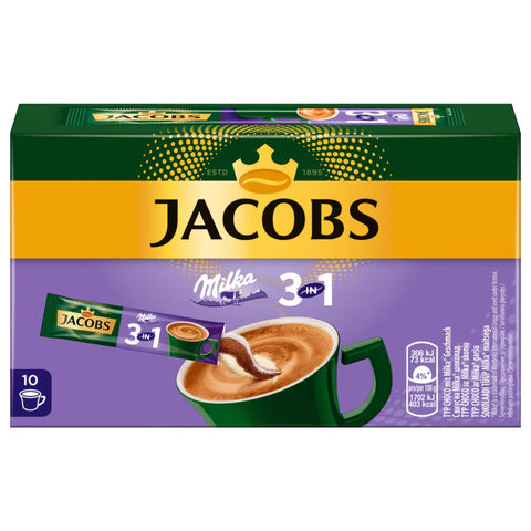 12x Jac.lösl.Kaffee 3in1 Milka 10er 180g