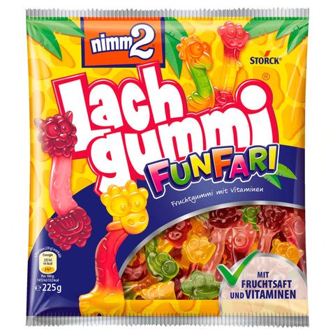 18x nimm2 Lachgummi Funfari 225g